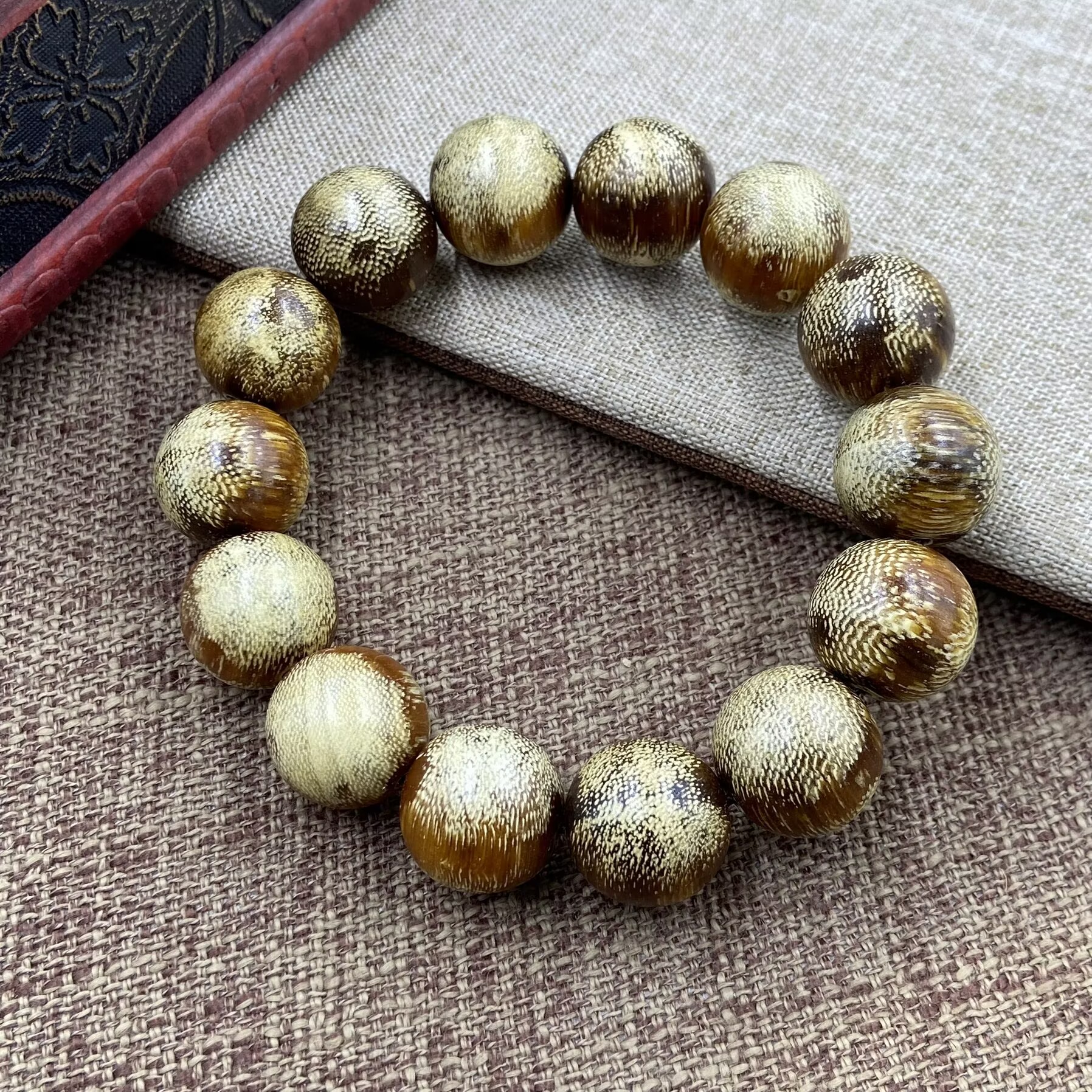 非金属珐琅手链 6130 精品白色拉丝珠珠精品手链