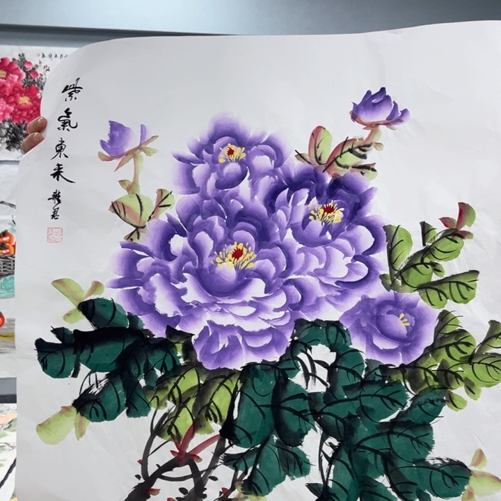 国画我的心好痛啊我的心真的好痛啊好痛啊