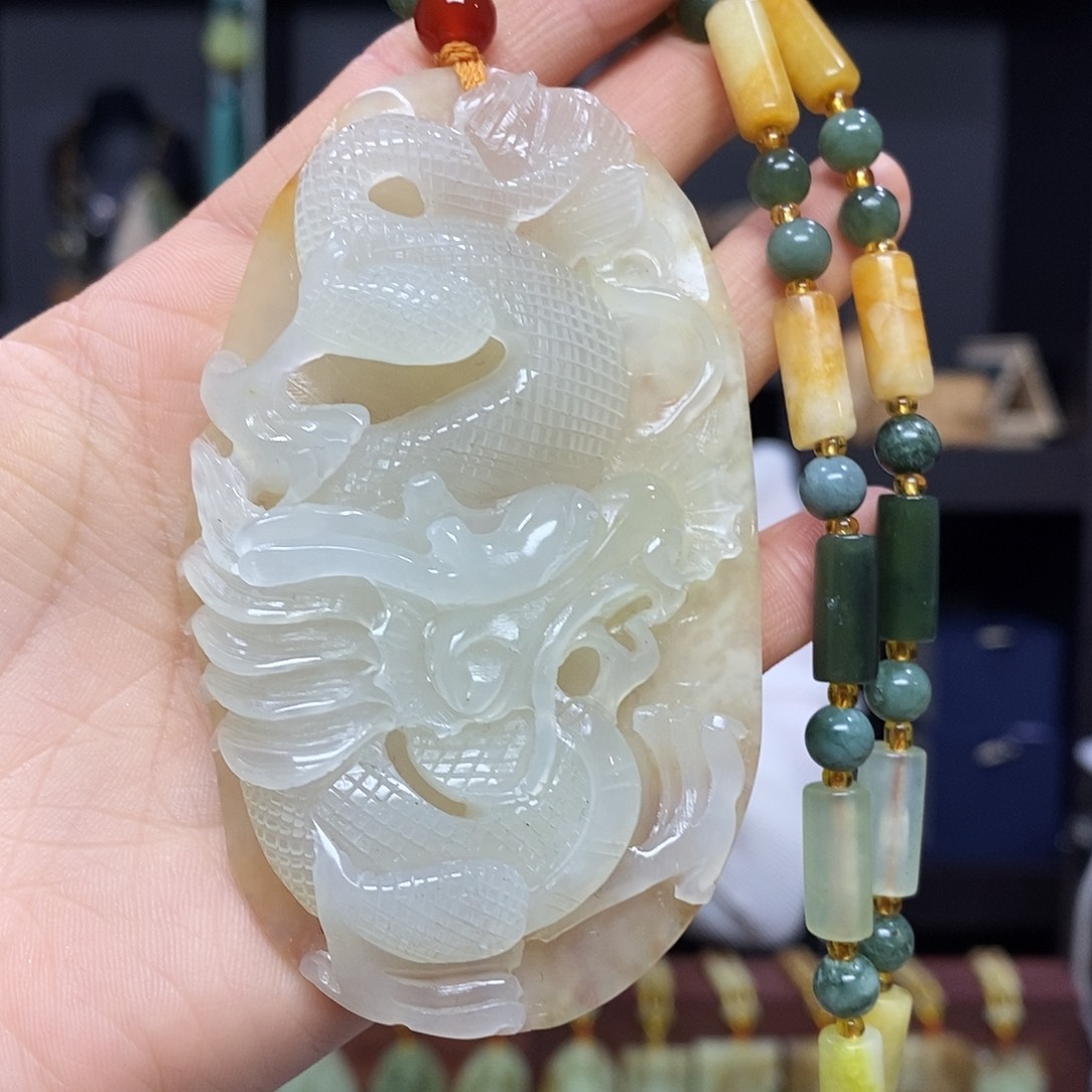 岫玉挂件吊坠未镶嵌