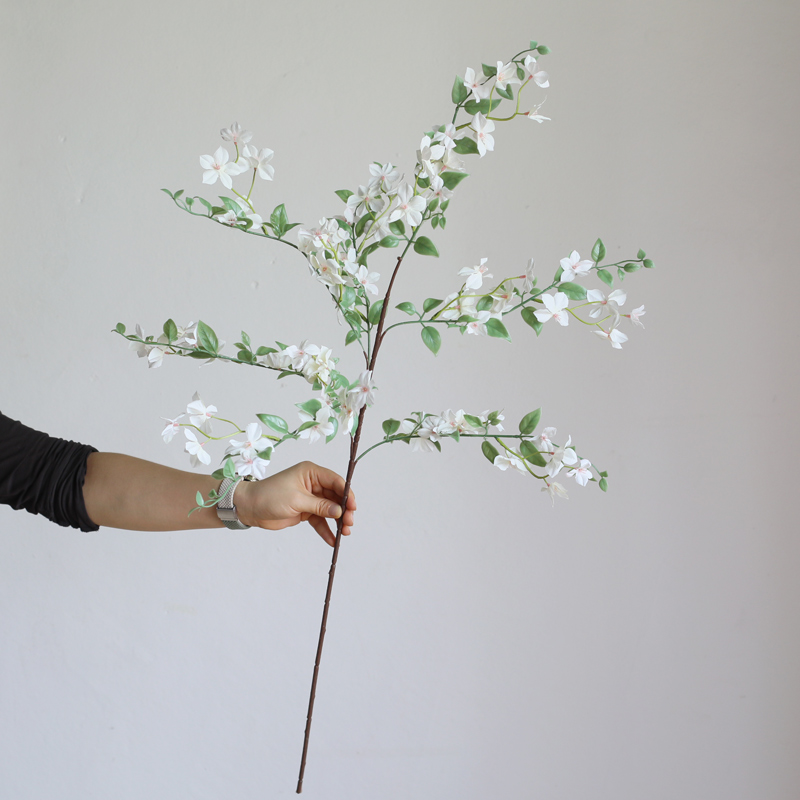 小清新七里香仿真花室内插花居家办公桌面装饰婚庆布置