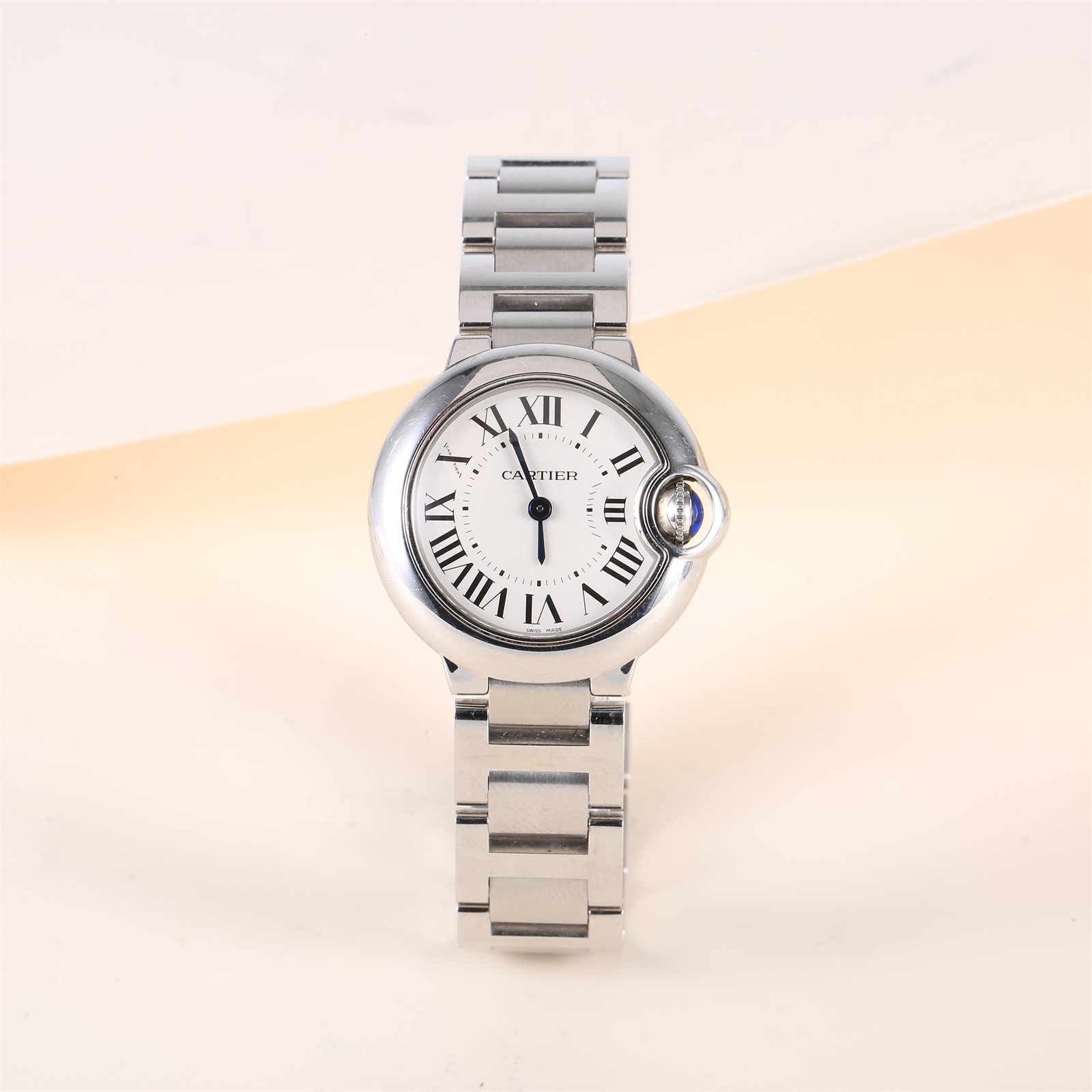 99新 Cartier/卡地亚 小花佳珊 卡地亚蓝气球系列W69010Z4腕表