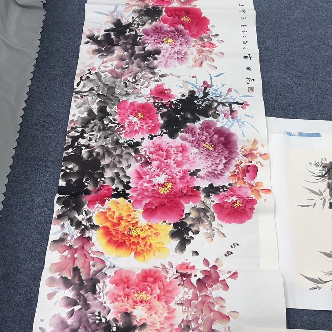 国画国画作品纯手绘作品