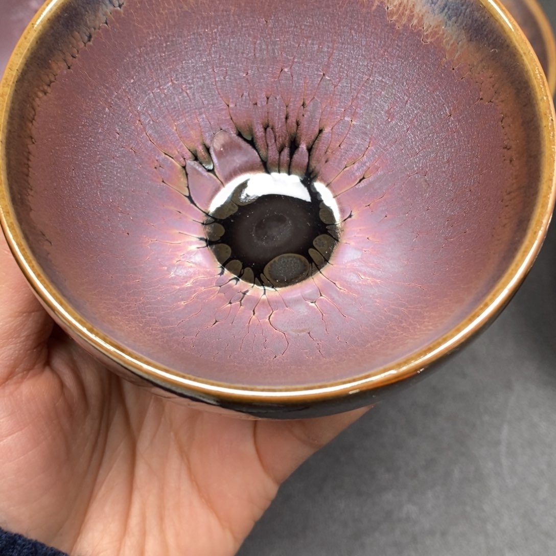生***茶盏建窑建盏主人杯293