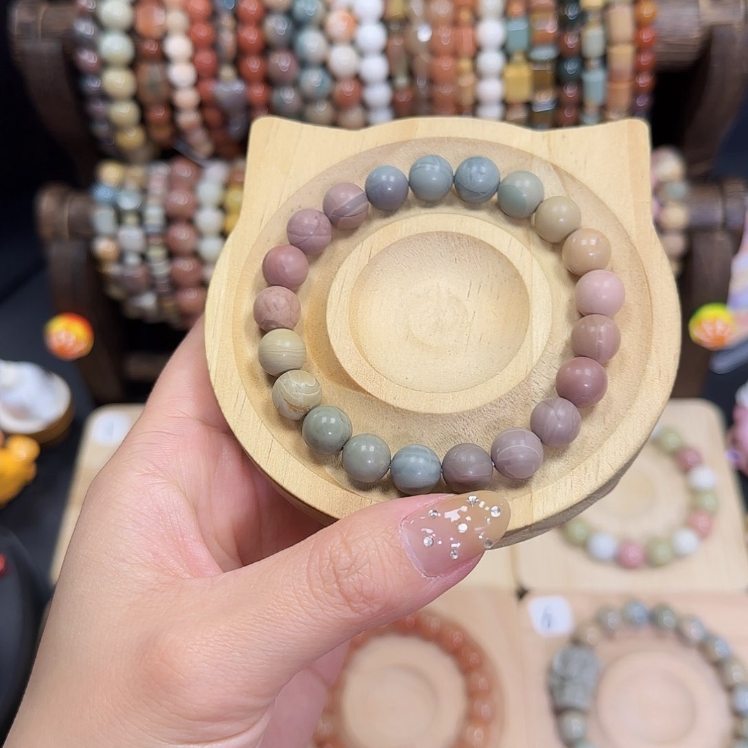 玛瑙/玉髓手串未镶嵌21