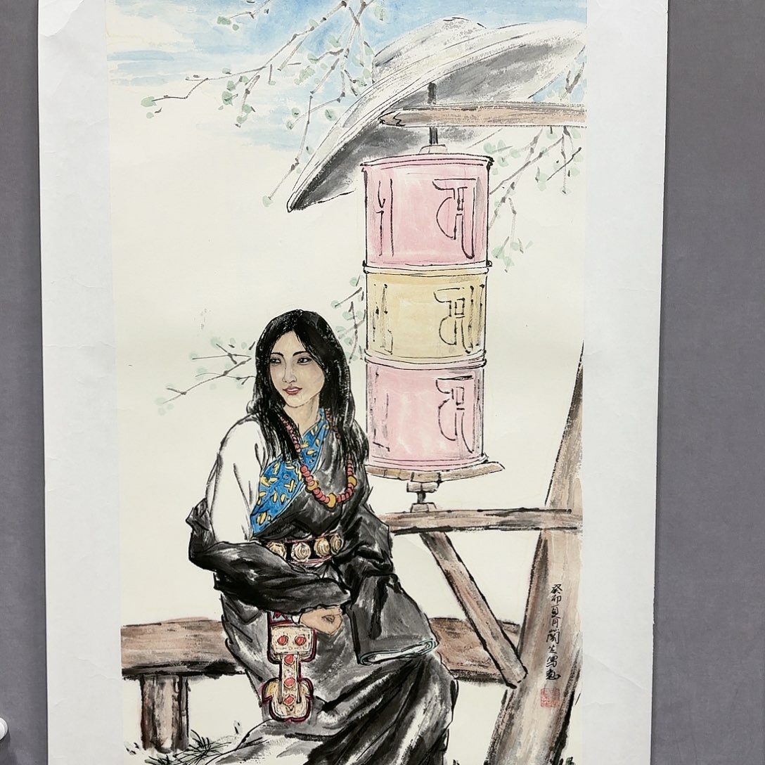 国画国画纯手绘作品请放心去藏