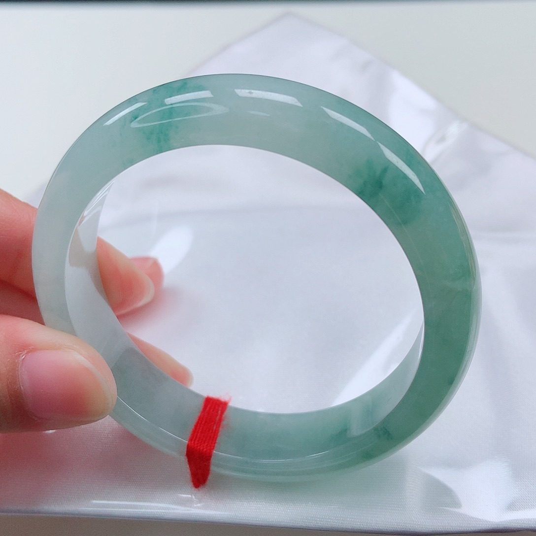 翡翠手镯未镶嵌55正圈