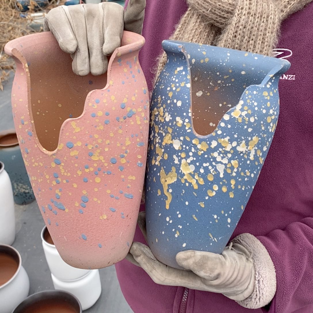 红陶口14高25～～～