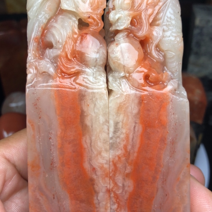 胡***刻印石昌化石我在这里等着你们