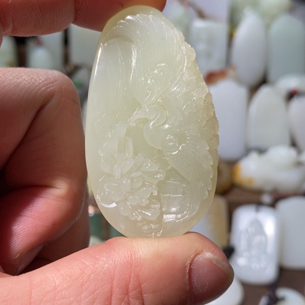 【闪购商品】和田玉吊坠(赠链)未镶嵌