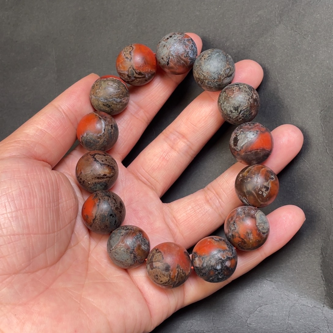 南红玛瑙未镶嵌手串