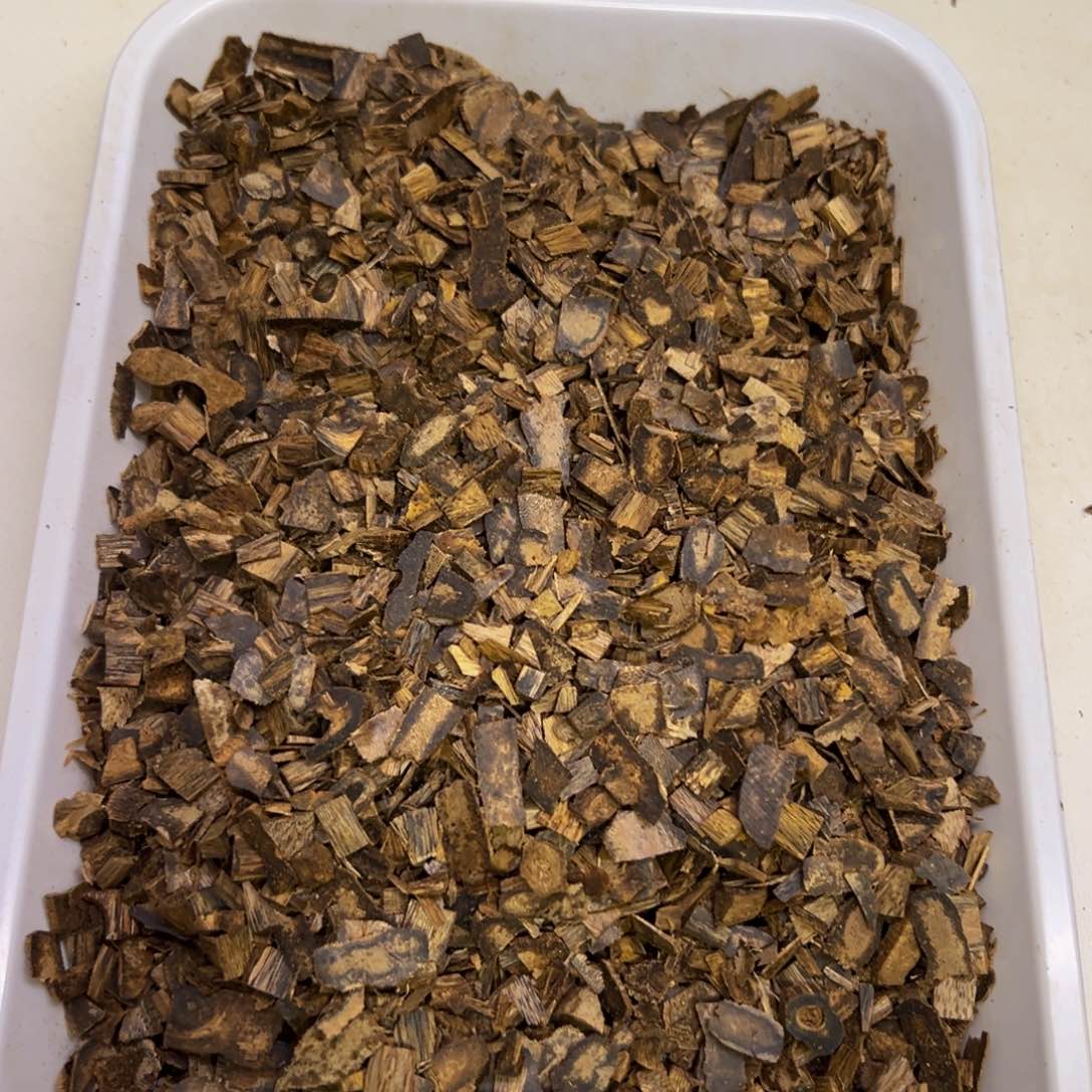 沉香沉香碎屑张勺子碎片205克