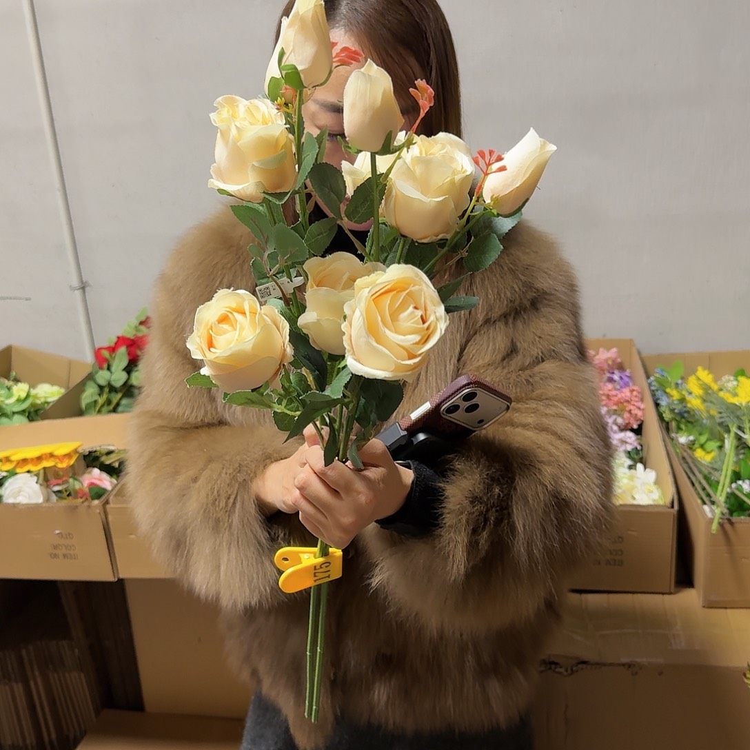 175号「闪购」仿真花，公主请下单