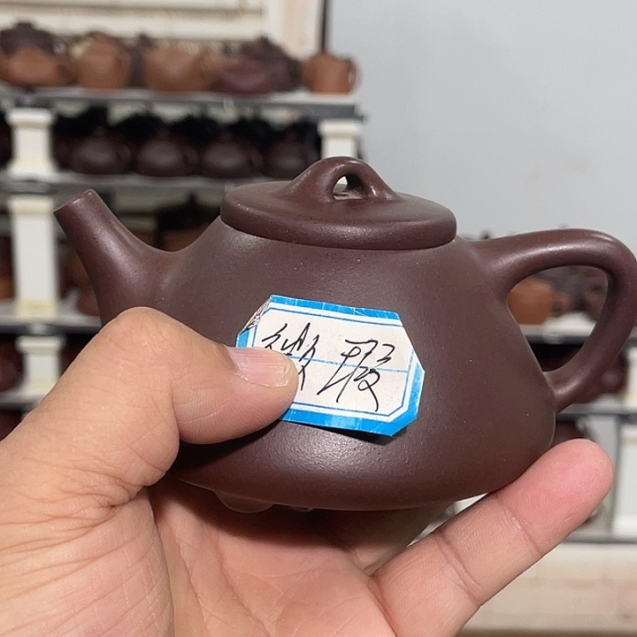紫砂茶壶60目老紫泥240/250cc