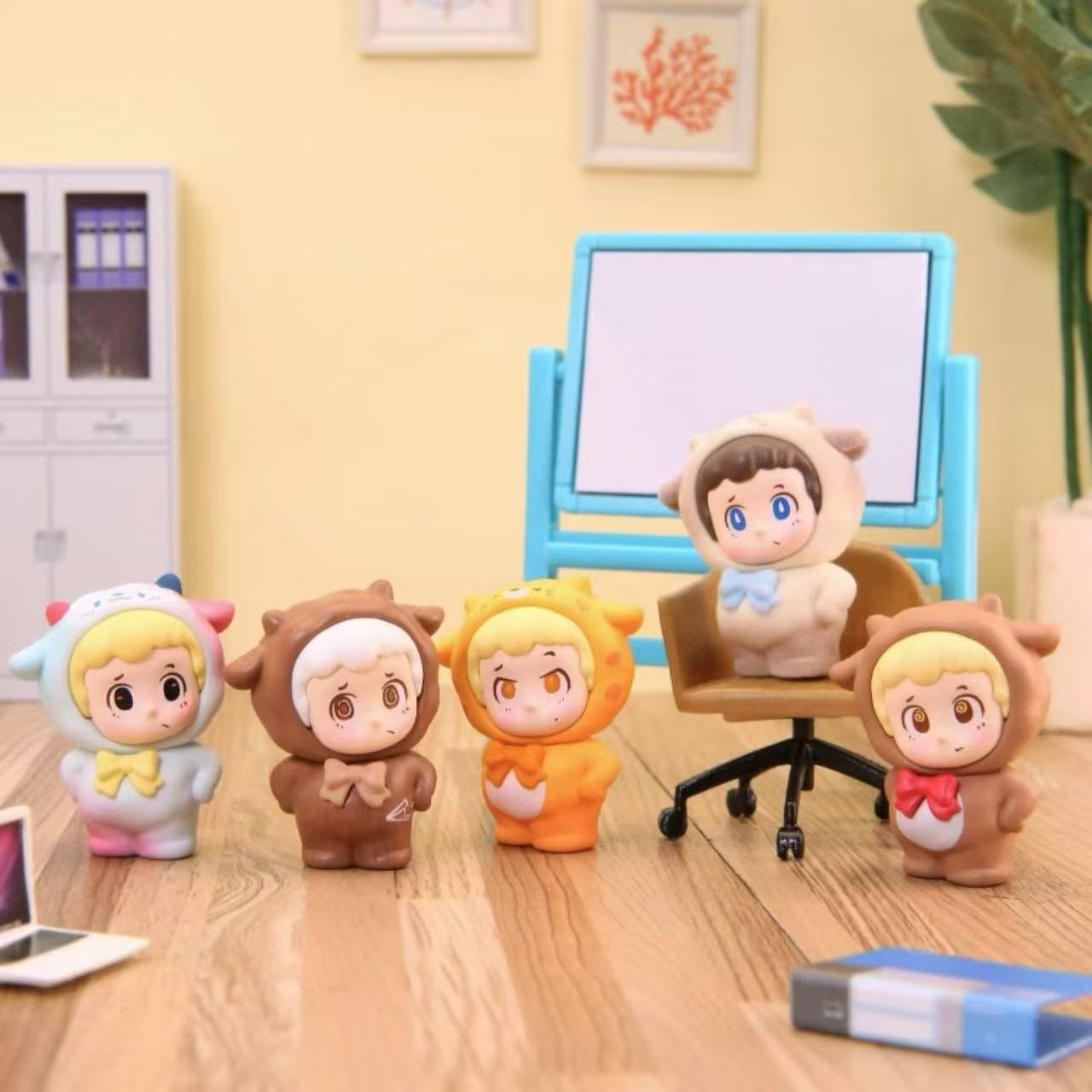 piny 我想我职是一只羊系列可爱潮玩萌粒可做钥匙扣