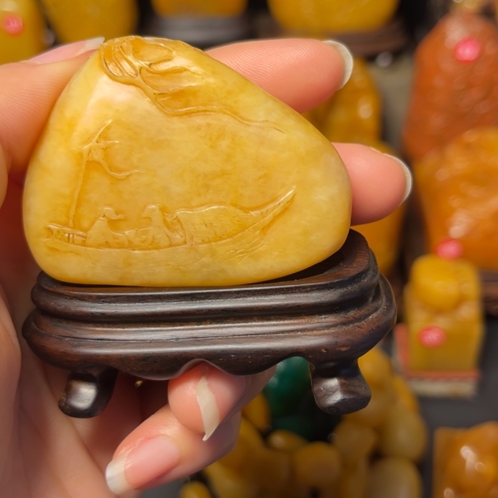 寿山石印石题材：工艺品