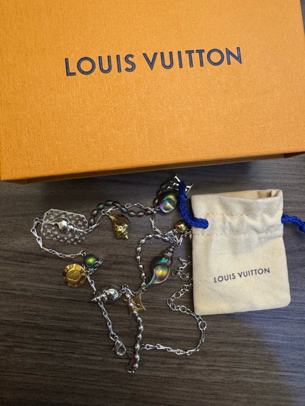 99新 LouisVuitton/路易威登 （jp）208 炫彩海螺项链