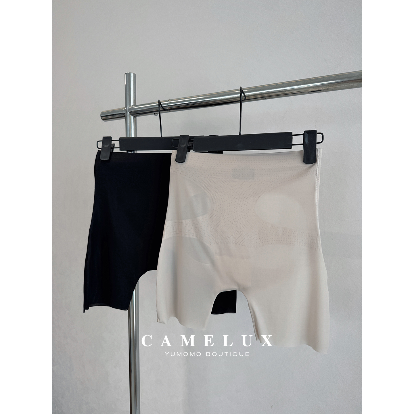 蝉翼提臀安全裤 一裤多穿 轻薄透气一片式无痕收腹四角裤 QJA2031