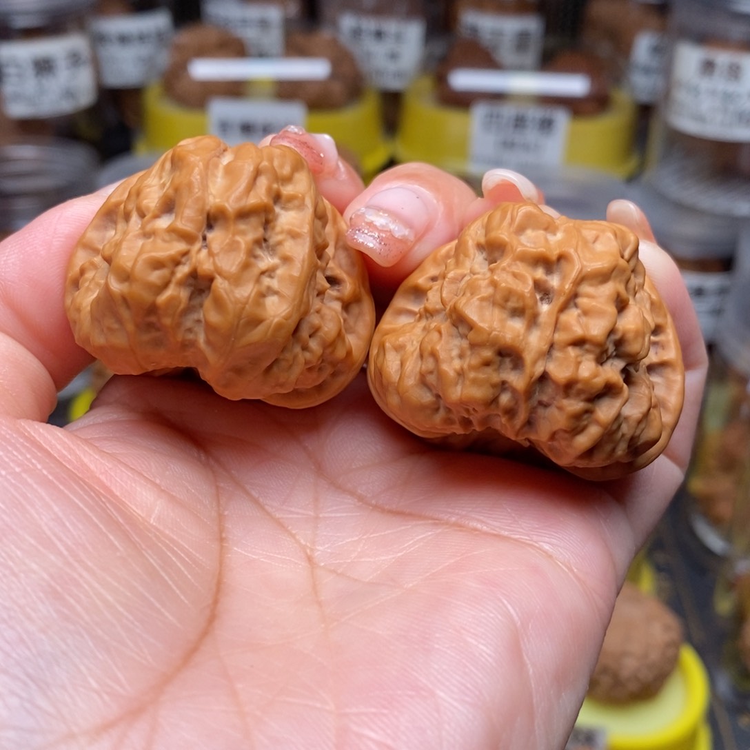 核桃把件今****稠蛤蟆头39尺寸