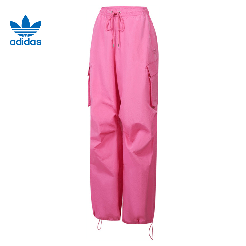 adidas阿迪达斯三叶草女子运动休闲长裤JD1126