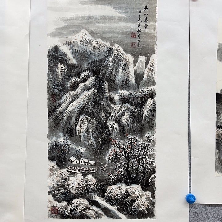 国画花鸟等动物为主料制作