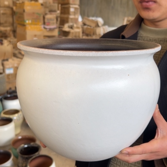 紫砂花盆高24口30————-