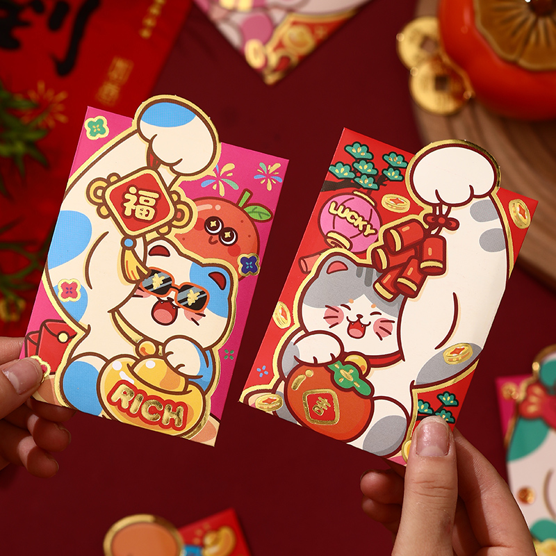 仙莺曼马年卡通红包袋个性创意新年压岁礼金袋2026年新款春节立体