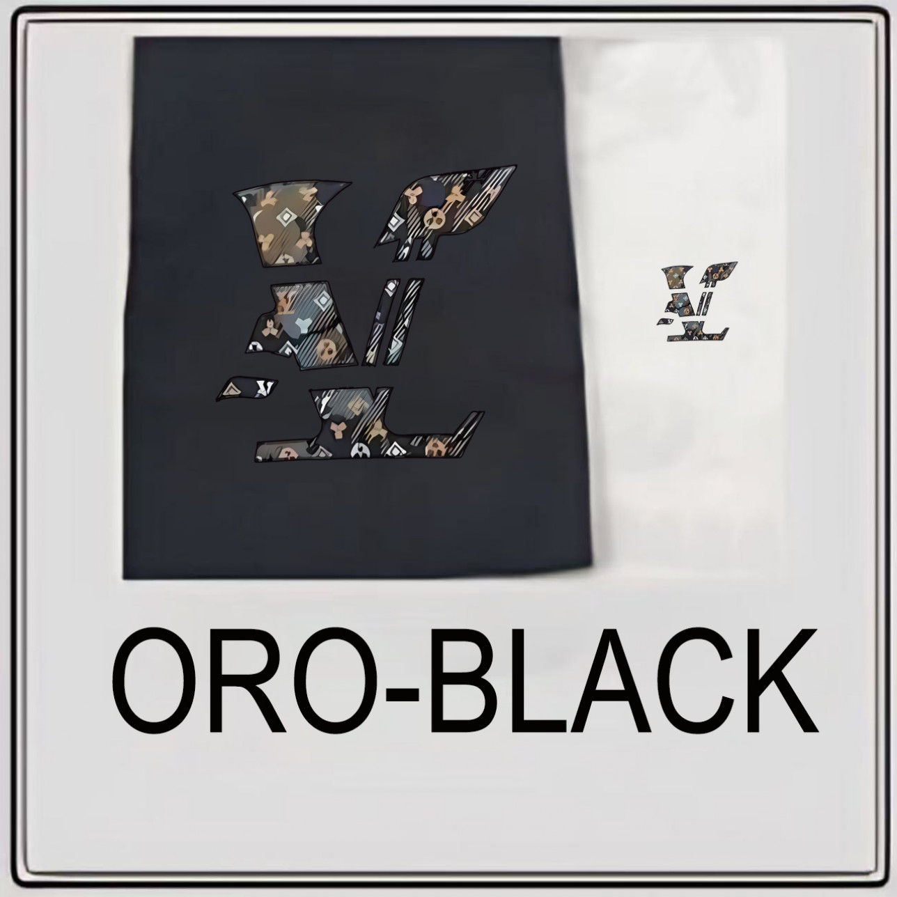 夏季短袖男女休闲上衣透气时尚百搭圆领印花T恤 前后VX