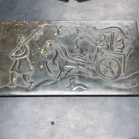 吊坠白玉菩提把件