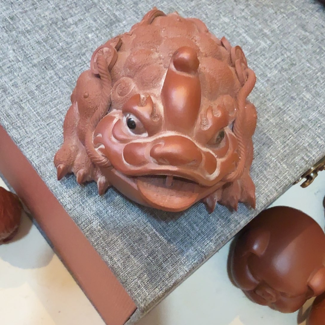 紫砂茶宠雕塑瑕疵茶宠