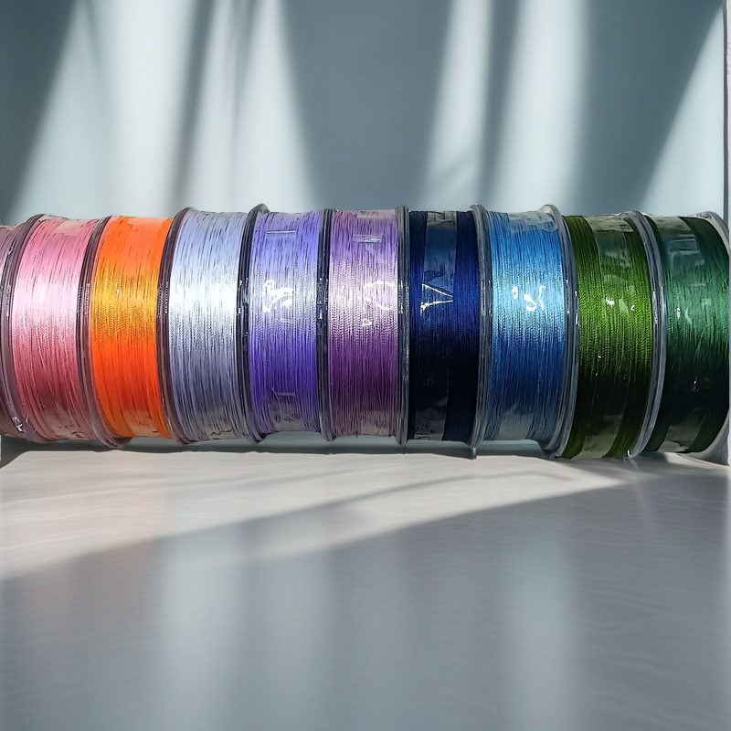 泽阳莫兰迪纯色股线分装卷/手工diy编绳材料