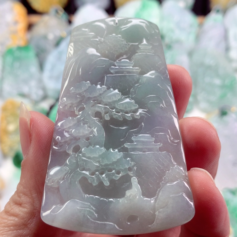 【闪购商品】翡翠吊坠(不含链)未镶嵌