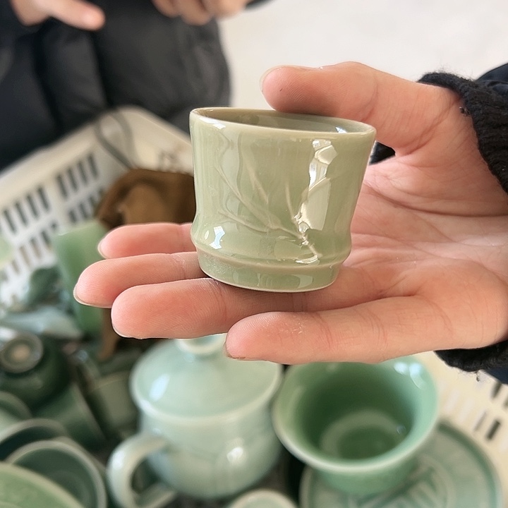小米茶器龙泉青瓷