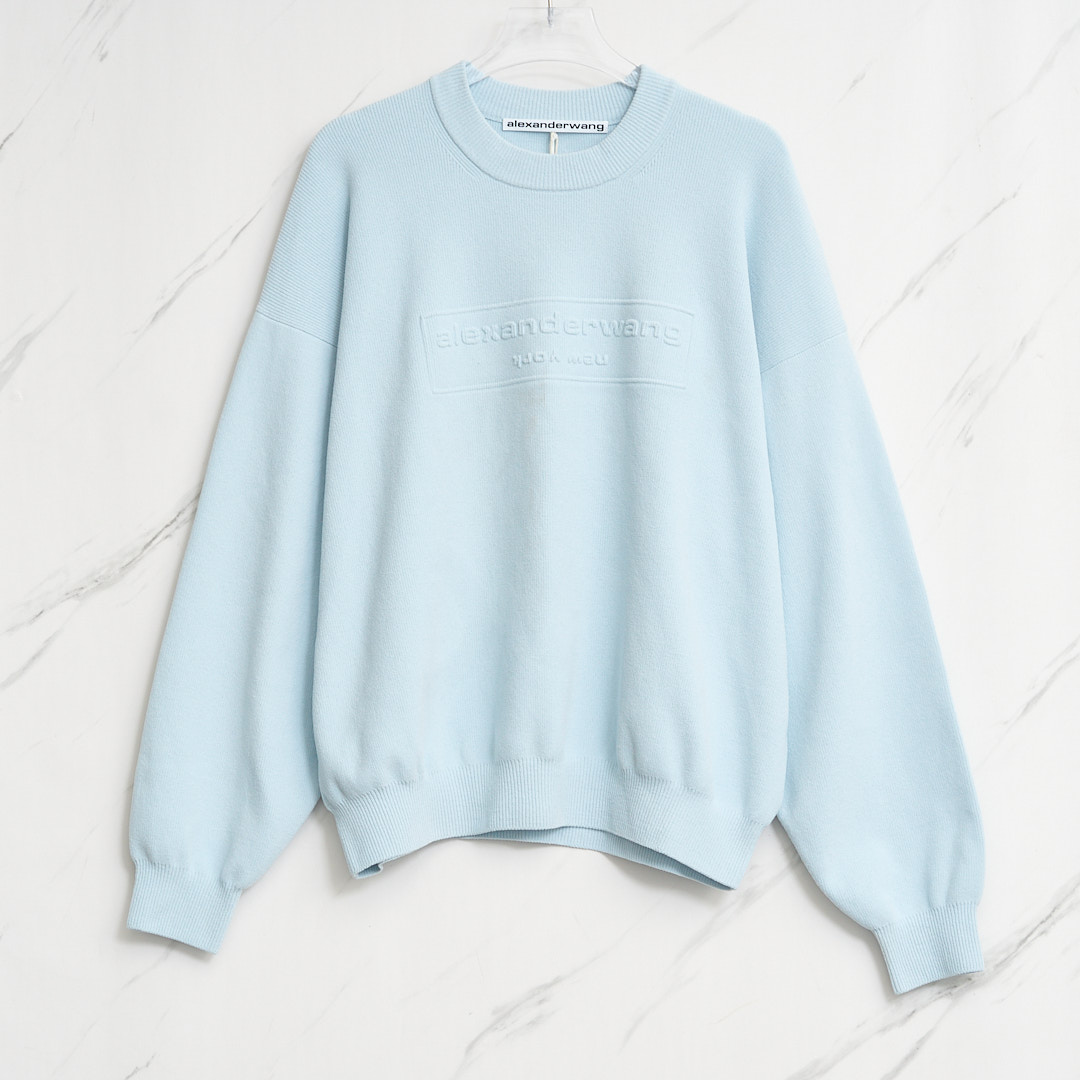 全新未使用  【瑞池女装】Alexander Wangoversize针织衫/AGGU00583