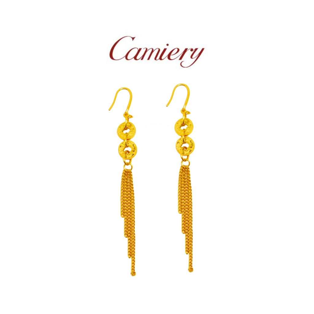 CAMIERY/卡美瑞 时尚轻奢碎碎冰流苏耳环NS