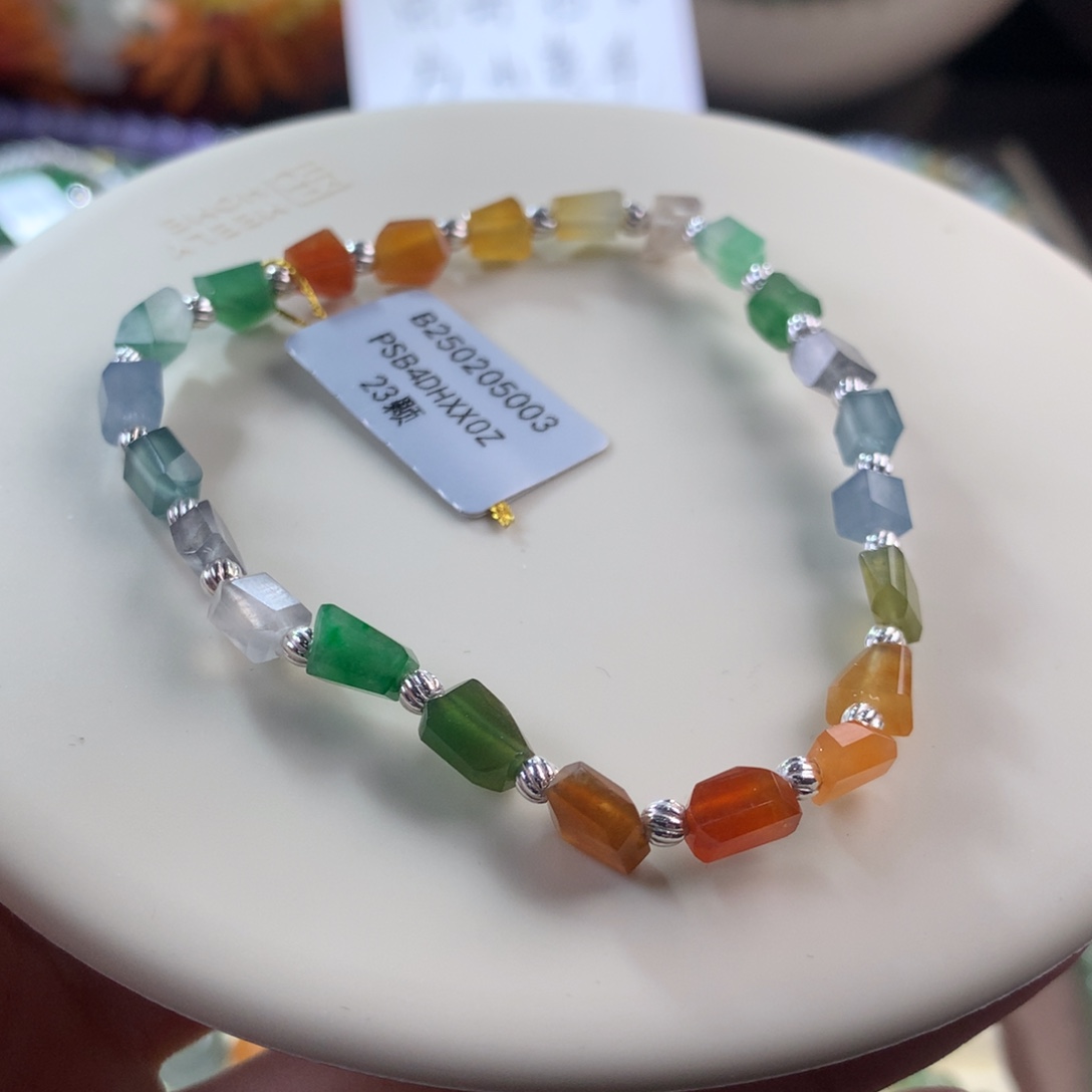 翡翠手链未镶嵌翡翠随行手串