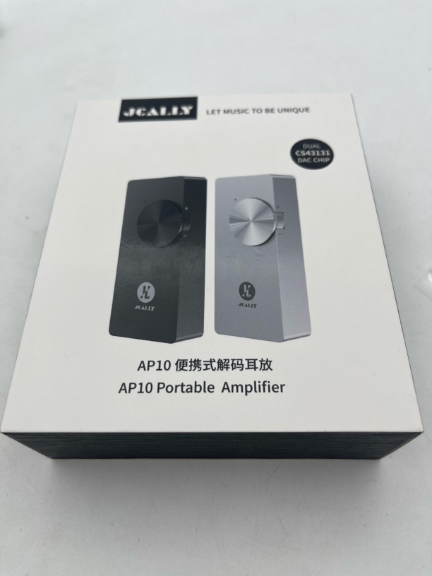 未拆封  JCALLY杰仕声AP10解码耳放双cs43131旗舰芯片3.5+4.4平衡