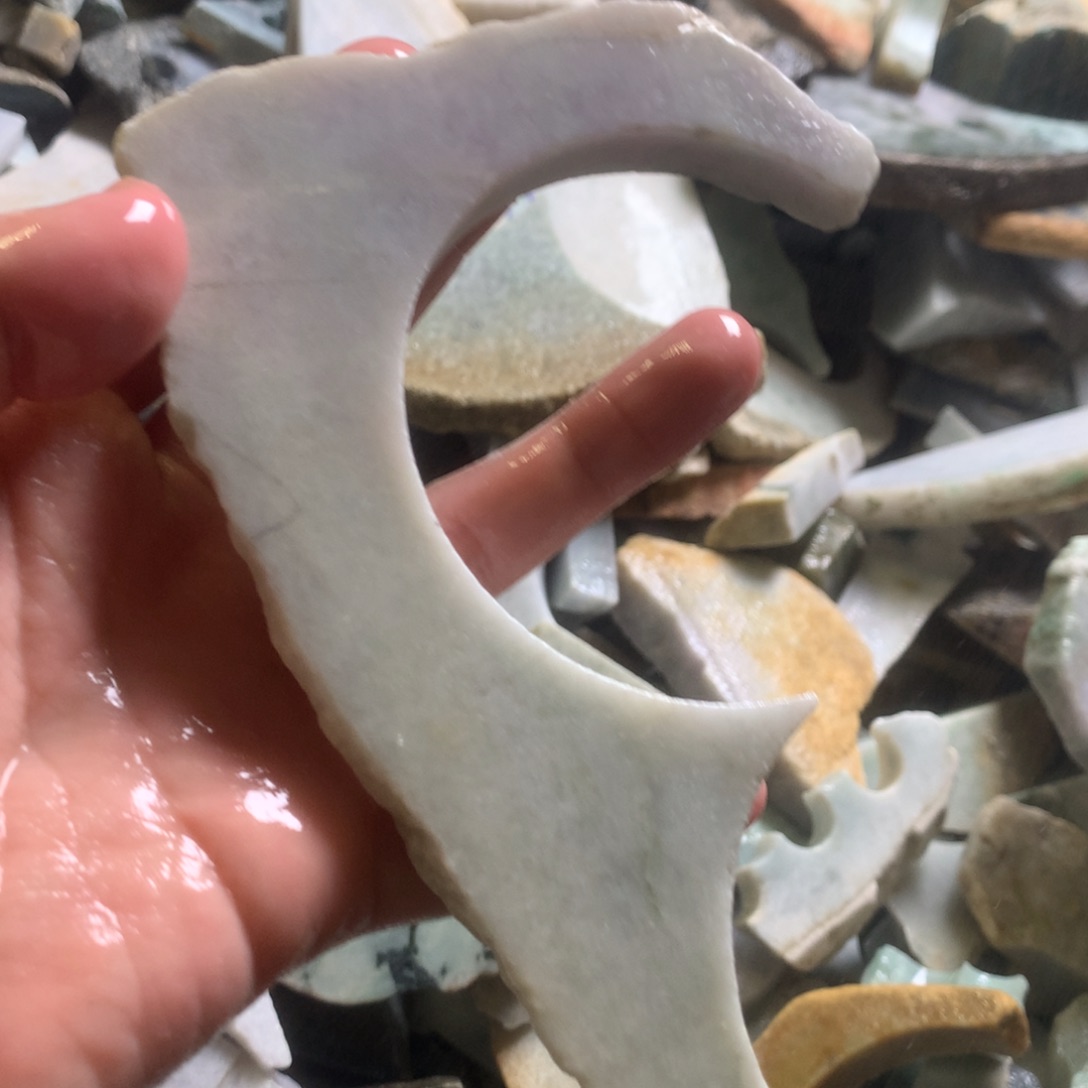 翡翠颈饰未镶嵌缅甸翡翠