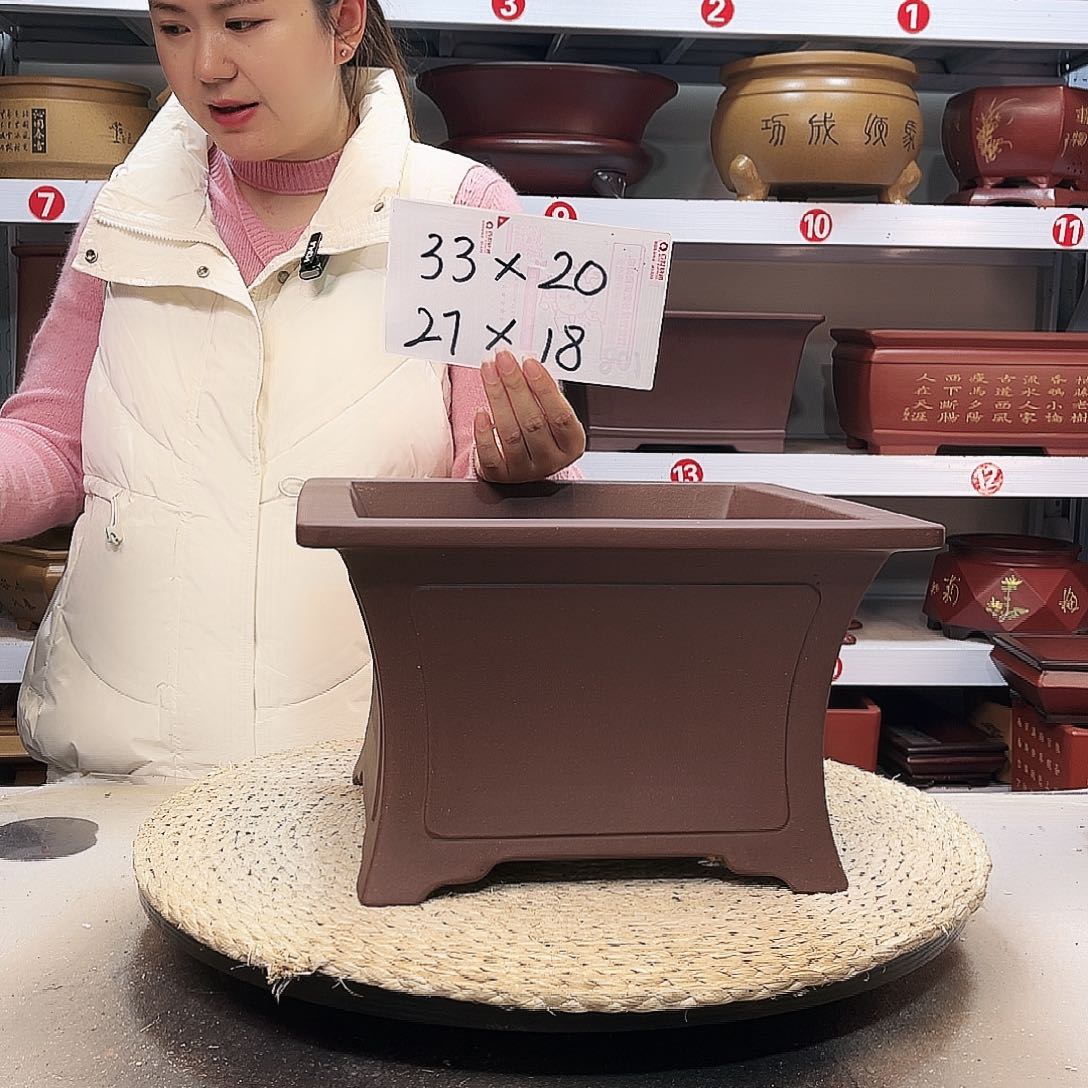 紫砂花盆紫砂花盆