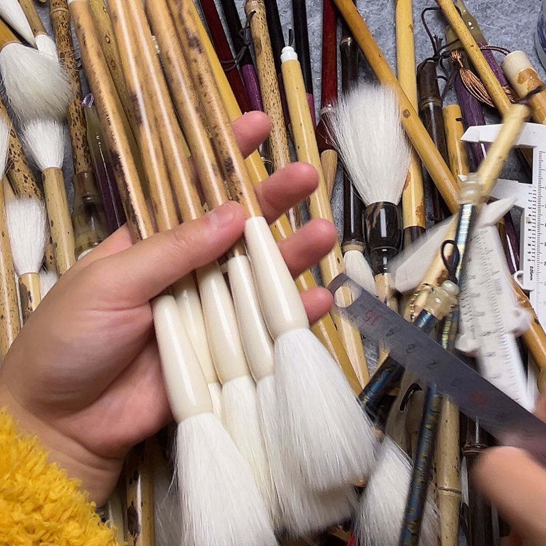 羊1只出锋5.5左右 金属杆如图只能清水试笔