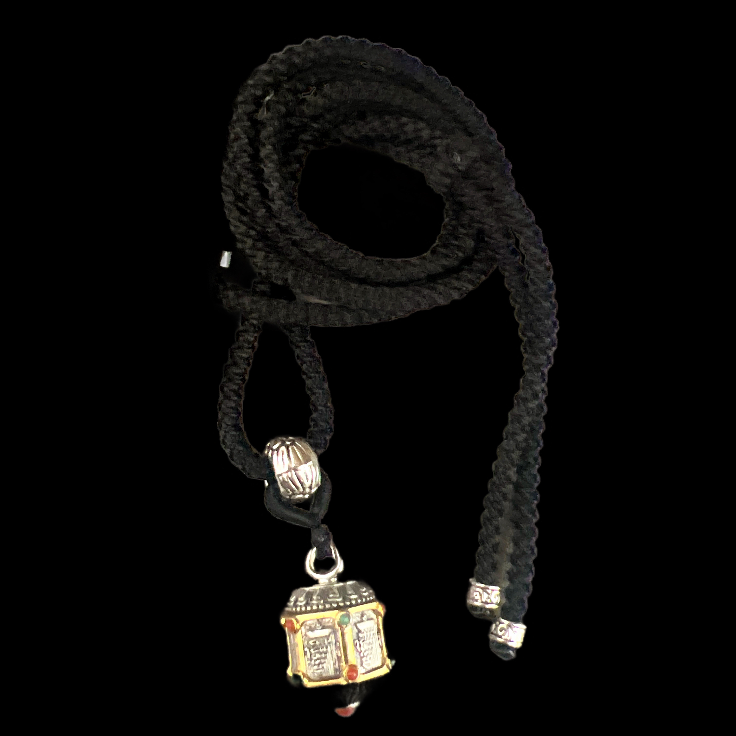 吊坠925银 V6904银项链孤品～