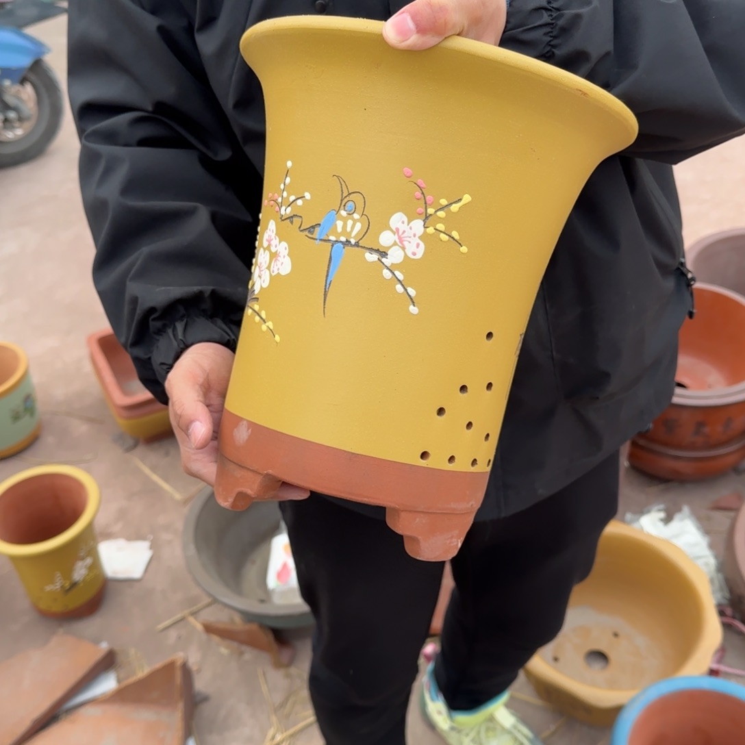 紫砂花盆口径20.25口径