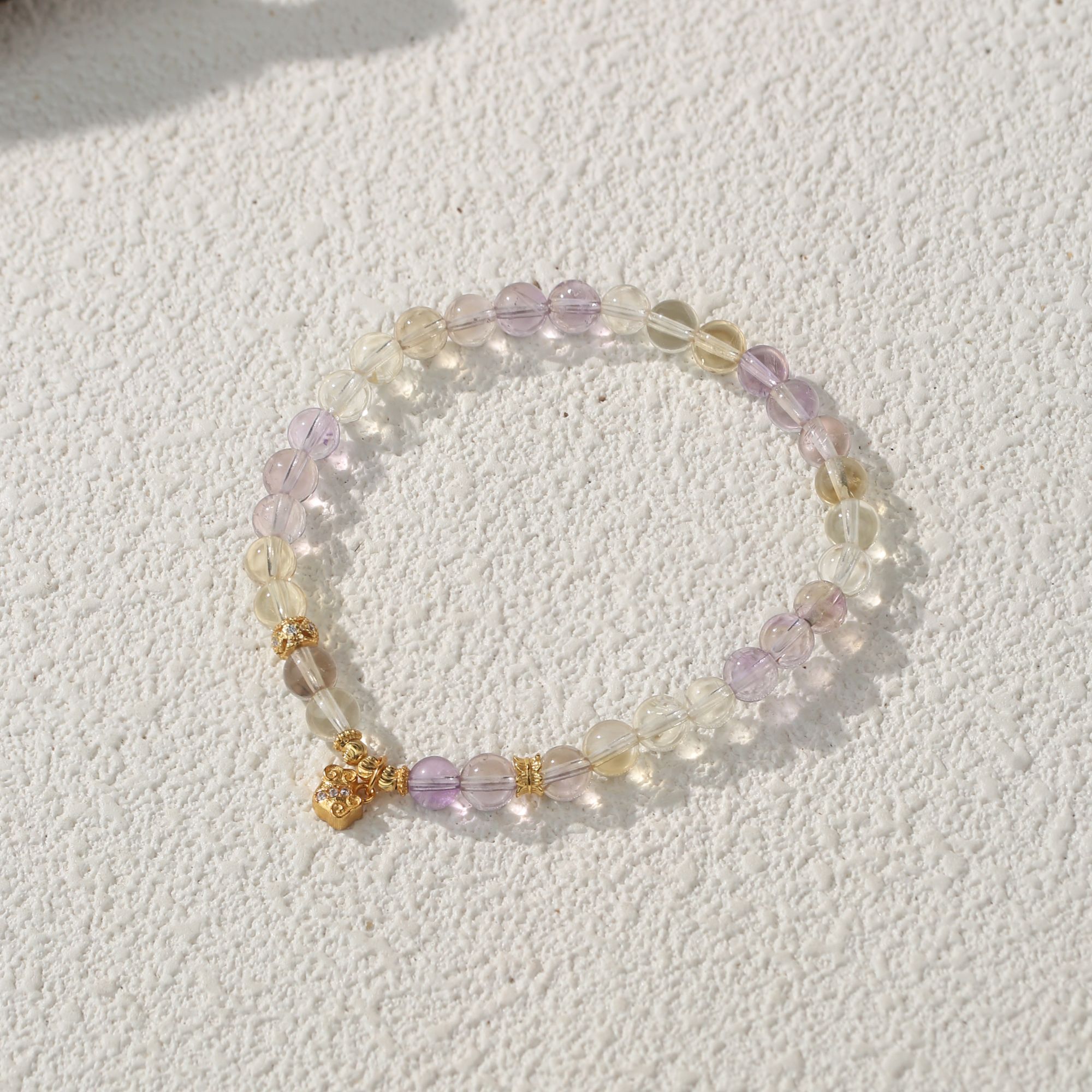 【才智双收】 水晶手串（天然珠宝多样性发其一）