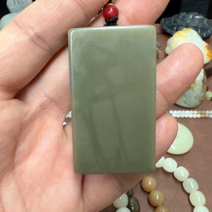 吊坠(不含链)未镶嵌和田玉