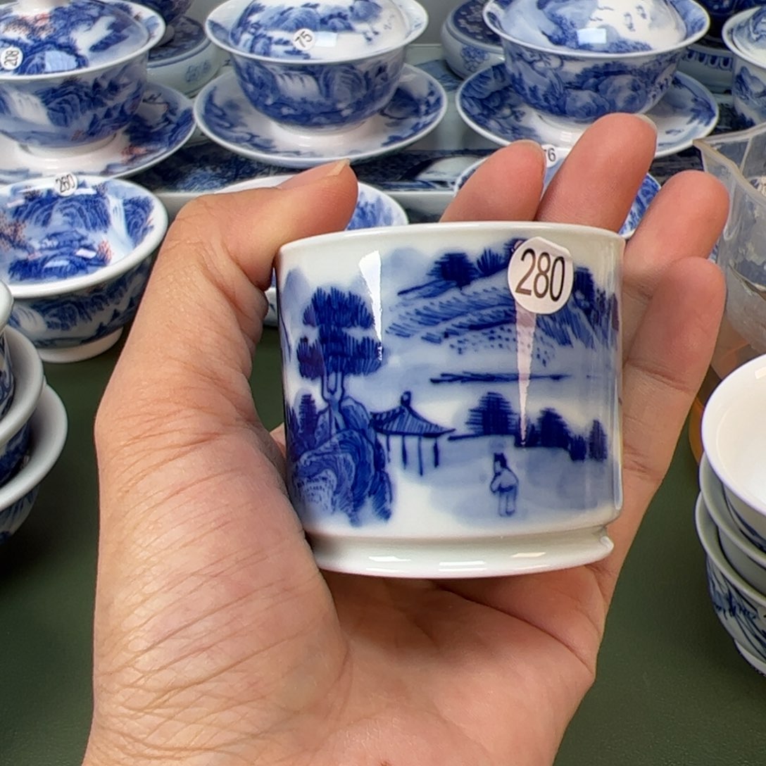 木木景德镇纯手工纯手绘茶具280