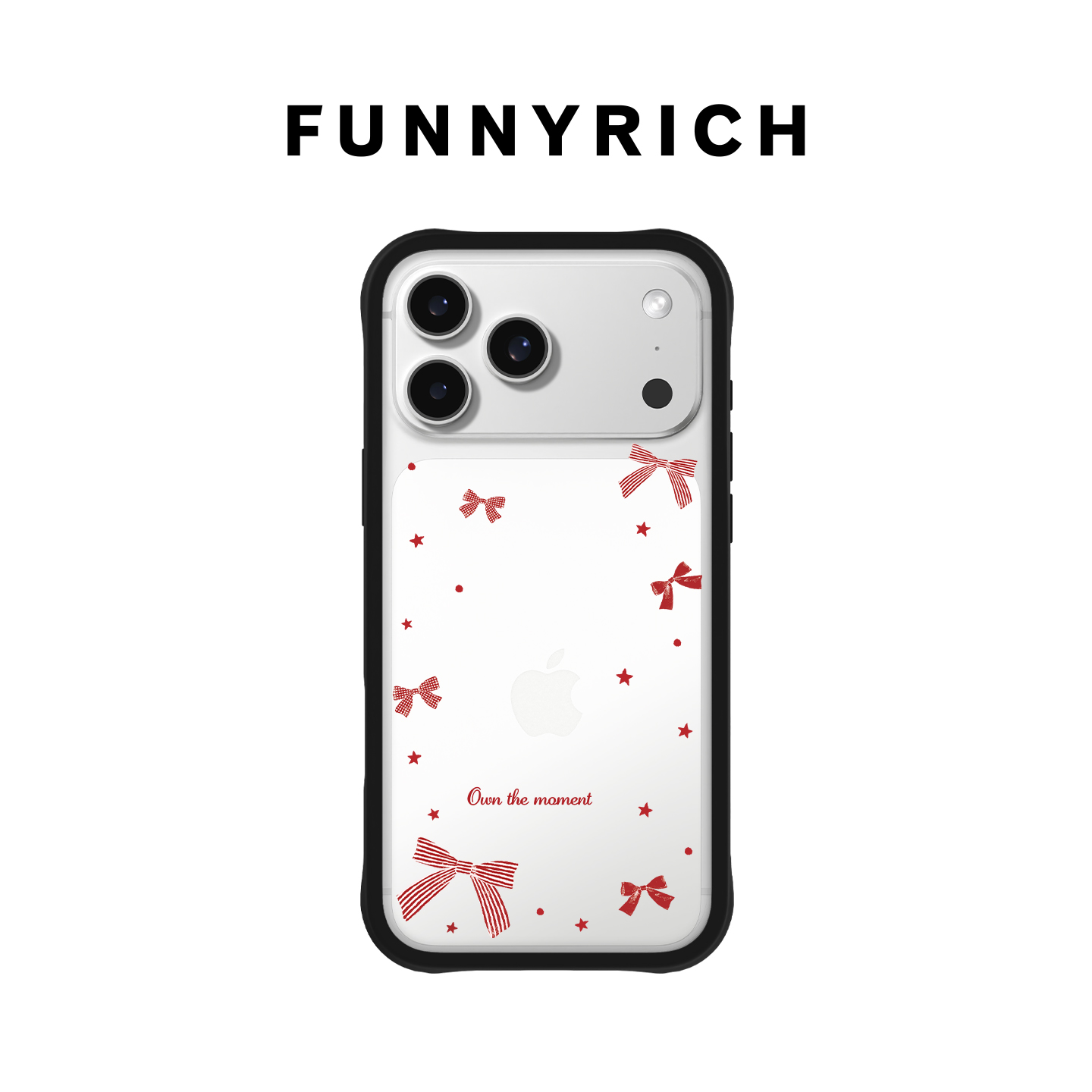 FUNNYRICH新年款拥有此刻适用iPhone17ProMax手机壳苹果液态硅胶