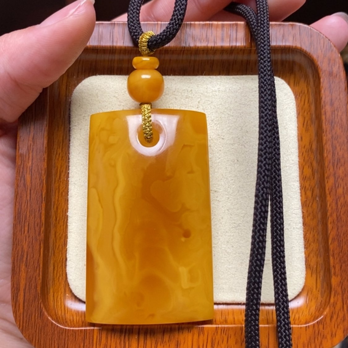 【闪购商品】蜜蜡颈饰未镶嵌项链