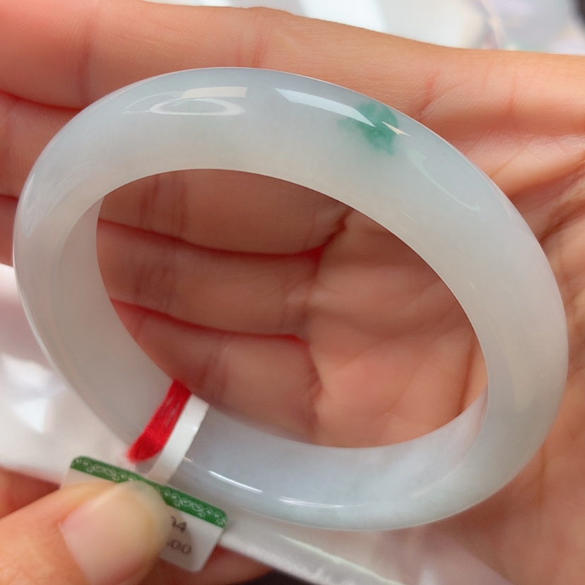 【闪购商品】翡翠手镯未镶嵌天然翡翠手镯