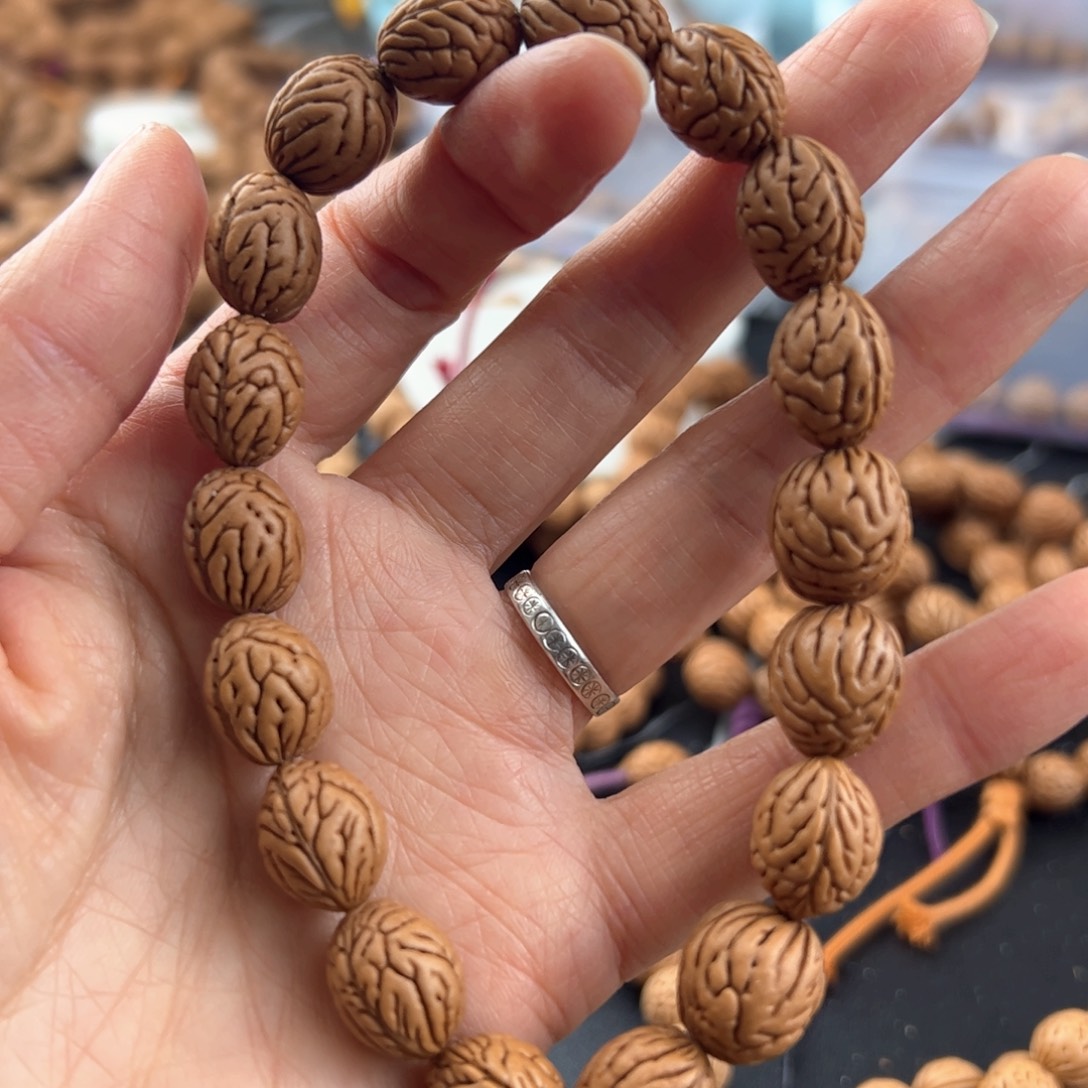 那***天桃核手串野生山桃核手串手链