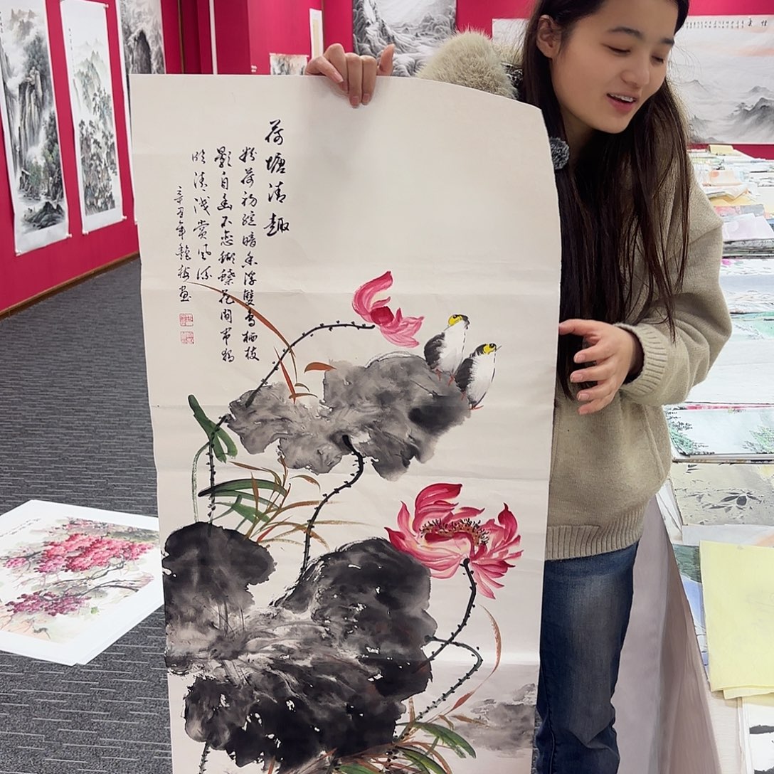 国画国画作品纯手绘
