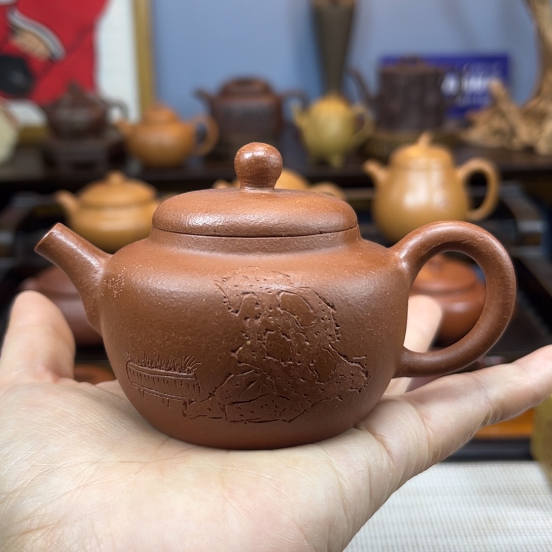 紫砂茶壶紫砂茶具半手工制作